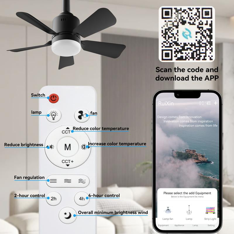 Socket Fan Light with Remote -1800Cfm Ceiling Fan Screws into the Light Socket - #Socketfan