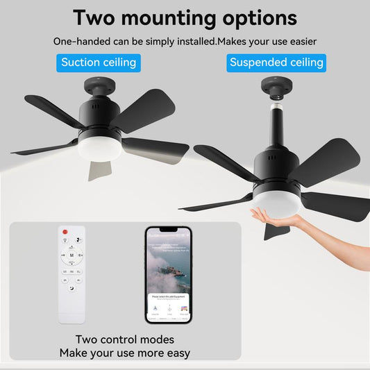 Socket Fan Light with Remote -1800Cfm Ceiling Fan Screws into the Light Socket - #Socketfan