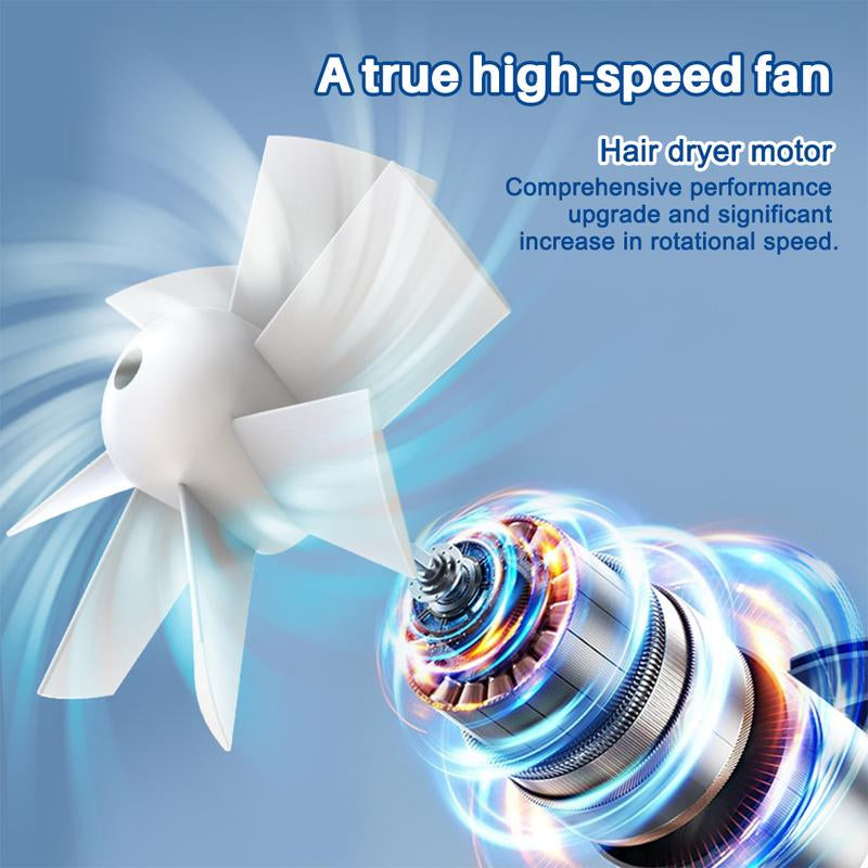 Portable Waist Fan Clip on Belt under Shirt W/Led Display & Flashlight, 5000Mah Battery Powered, Rechargeable 10-Speed 5300RPM Personal Cooling Fan for Construction, Warehouse, Outdoor Jobsite